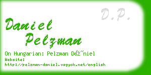 daniel pelzman business card